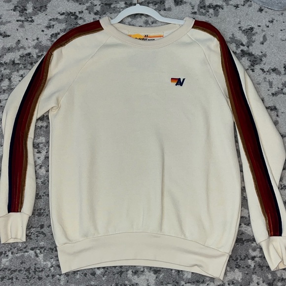 AVIATOR NATION-CLASSIC VELVET RELAXED SWEATSHIRT